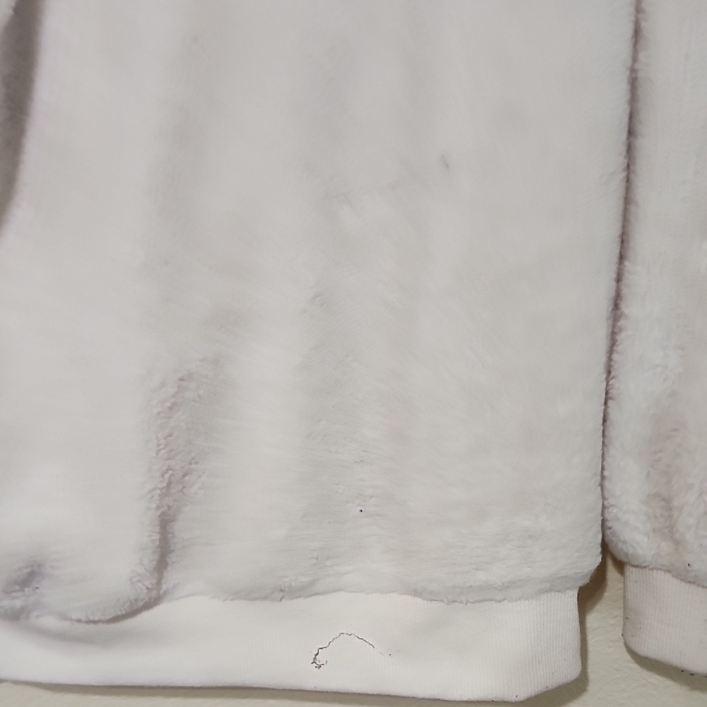 White NY City Crew Neck Sweatshirt with Bold Graphics - Picture 8 of 10